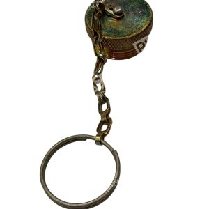 Brass 1" Threaded Filler Cap and Chain