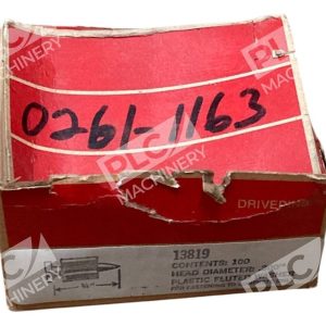 ITT 0.300" Head 3/4" Length Plastic Flushed Washer Drive Pins 13819 (Box of 100)