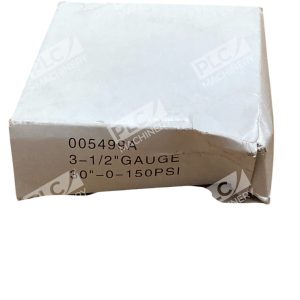 Interstate Pneumatics G2022-300 30"-0-150PSI 3-1/2" Gauge 005499A