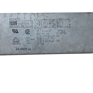 Potter 43-8505M 250V 10A EMI Electromagnetic Interference Filter 622A10E