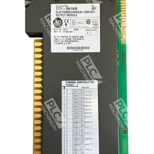 Allen Bradley AB Rev J01 Electromechanical Contact Output Module 1771-OW16/B