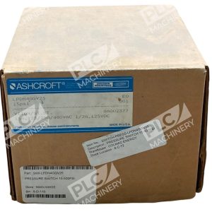 Ashcroft Dresser Viton 15A 0.5A 15PSI 500PSI Pressure Switch LPDN4GGV25