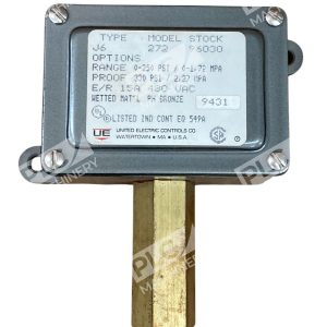 United Electric UE 96030 0-250PSI 0-1.72MPA Pressure Switch J6-272
