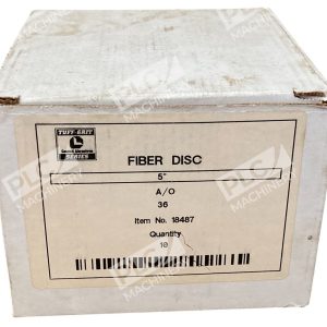 Tuff-Grit Coated Abrasives 5" 36 A/O Fiber Disc 18487 (Box of 8)