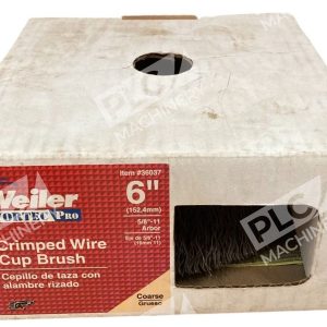 Weiler Vortec Pro 6" Crimped Wire Cup Brush 36037