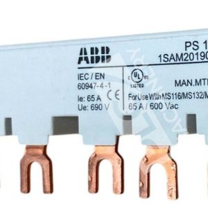 ABB 24WR MAN.MTR.CNTLR. 65A 600VAC 1SAM201906R1102 Busbar PS1-2-0-65