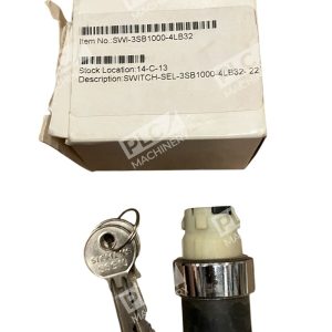 Siemens Selector Switch W/ Keys 3SB1000-4LB32