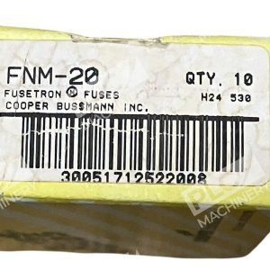 Cooper Bussmann 20A Fusetron Fuses FNM-20 (Box of 10)
