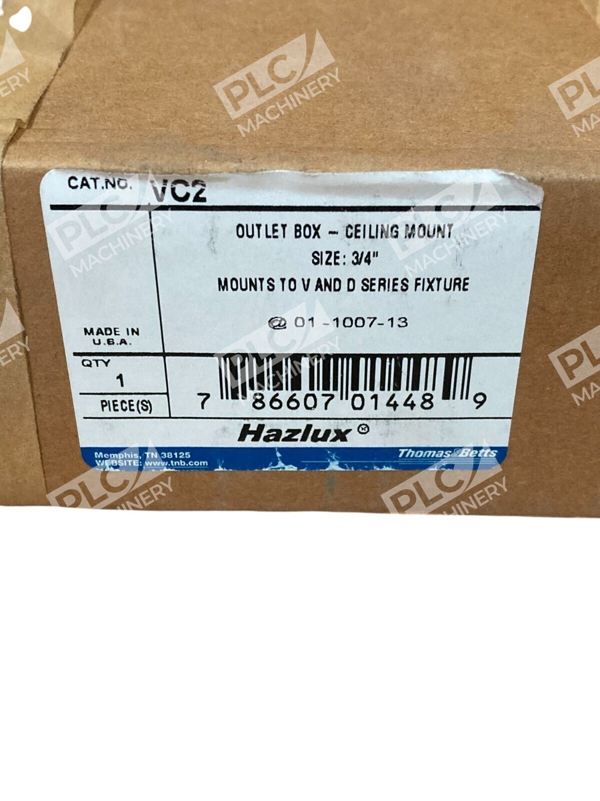 Hazlux Outlet 3/4" Box Ceiling Mount VC2 - Image 3