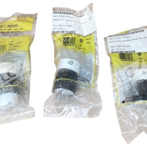 Daniel Woodhead Co NEMA 5-15R 15A 125V Connector-Safeway 5269 (lot of 3)
