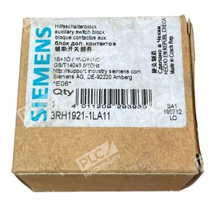 Siemens 10A Auxiliary Switch Block 3RH1921-1LA11