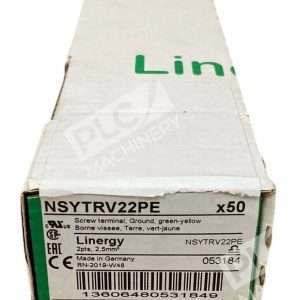 Schneider Electric Green-Yellow Ground Screw Terminal NSYTRV22PE (Box of 39)