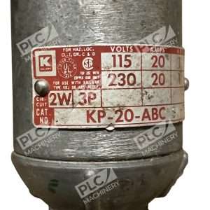 Killark KP-20ABC Explosion-Proof Pin and Sleeve Plug Connector