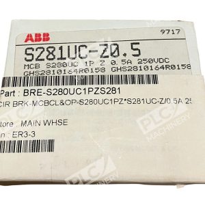 ABB S281UC-Z0,5 0.5A 250VDC S230UC 1P Circuit Breaker S281UC-Z0.5