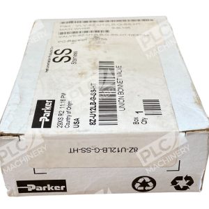 Parker TE39 29XS R2 Union Bonnet Valve 8Z-U12LB-G-SS-HT