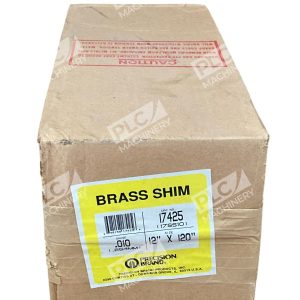 Precision Brand 0.010 Gauge (0.254mm) 12"x120" Brass Shim 17425