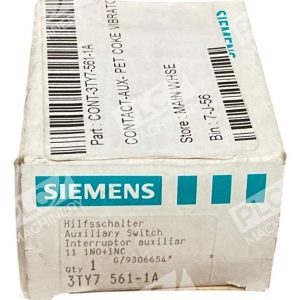 Siemens 11 1NO+1NC G/9306654 Auxiliary Switch 3TY7 561-1A