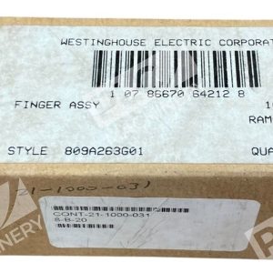 Westinghouse 21-1000-031 Finger Assembly 809A263G01