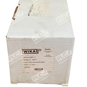 Wika 4" Stem 0-200F 1/2NPT 5" Back Mount Adjustable Bimetal Thermometer TG53