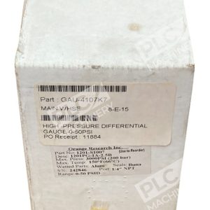 Orange Research 1201-S1007 3000PSI 0-50PSI Pressure Gauge 1201PG-1A-2.5B