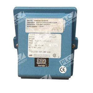 United Electric UE 0-255F -15-105C 15A 480VAC Pressure Switch B402 120 90025