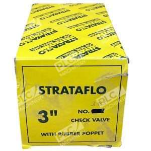Strataflo F 200LB 3" Check Valve W/ Rubber Poppet 385