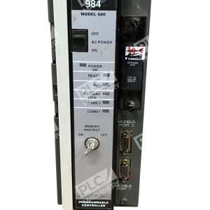 Modicon AEG AS-9370-001 984 Model 680 Programmable Controller PC-0984-680