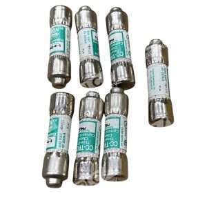 Lot of 7 Bussmann FNQ-R-5 Time-Delay Fuse Class CC