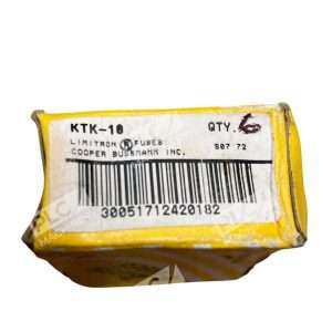 Lot of 6 Bussmann KTK-10 LIMITRON Fuse