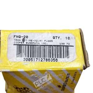 Lot of 10 Bussmann FNQ-20 Time Delay Fuse