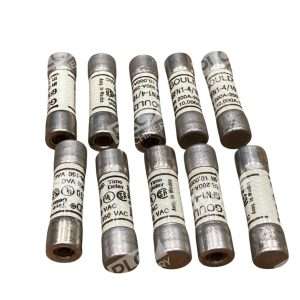 Lot of 10 Gould Shawmut GFN1-4/10 GFN series time-delay fuse