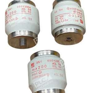 Lot of 3 Fuji Electric BLA200 Low-Voltage Ceramic Fuse