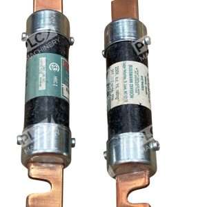 Lot of 2 Bussmann FRN-R-80 Fusetron Dual Element Time-Delay fuse