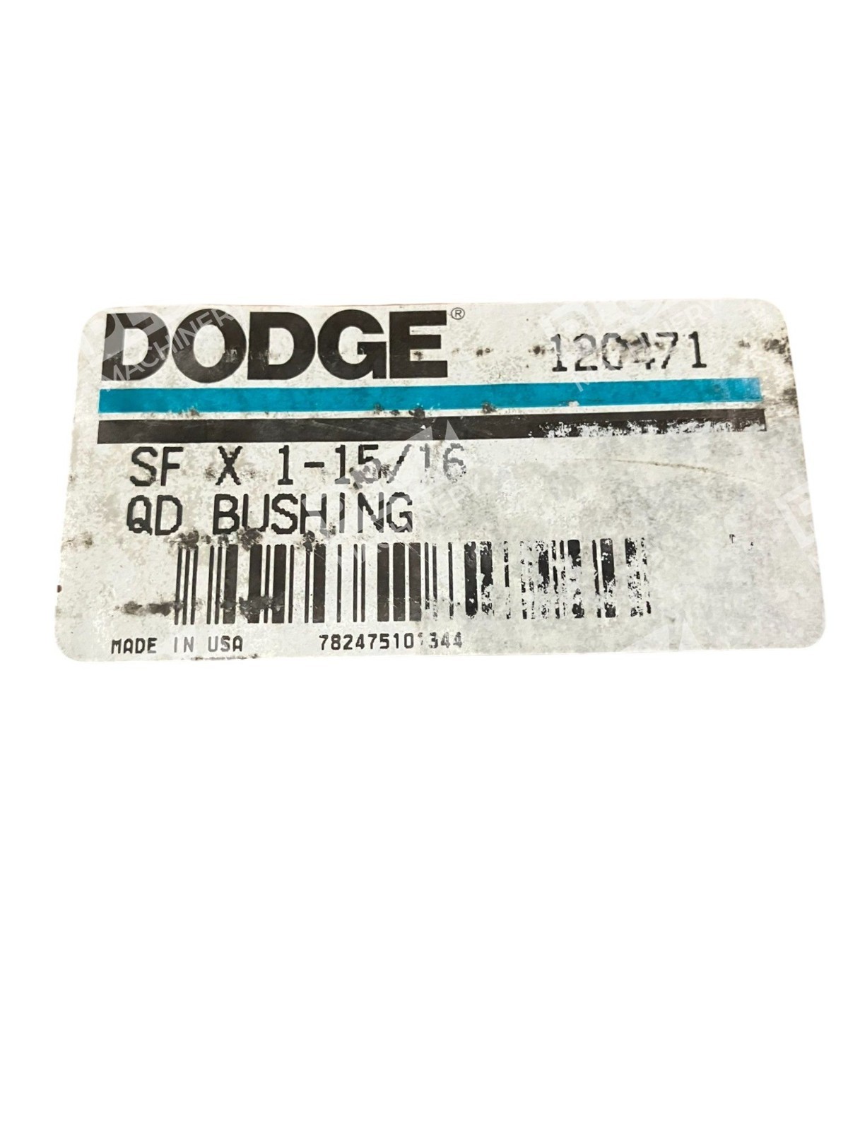 Dodge SF X 1-15/16 QD Quick Disconnect Bushing 120471 - Image 3