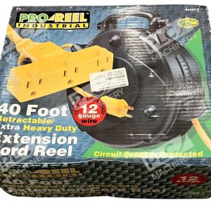 Pro-Reel 12 Gauge 40' Retractable Extra Heavy Duty Cord Reel 8040T-P