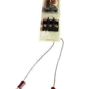 27E128 Relay Socket W/ 24VDC R10-E1-W2-V700 Relay W/ PCB Circuit Board 8045-2A