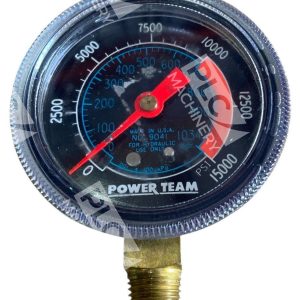 Power Team 0-1034kPa 0-15000PSI Pressure Gauge 9041