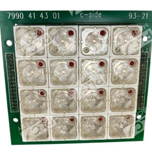 93-21 4x4 Keypad Circuit Board 7990 41 43 01