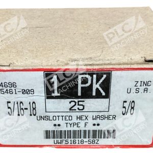 I94696 5/16-18 5/8 Unslotted Hex Washer Type F UWF51618-58Z (Box of 25)