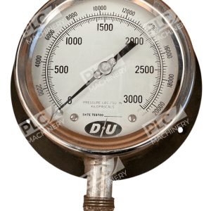 DU Pressure Gauge 0-3000PSI 0-20000KPA