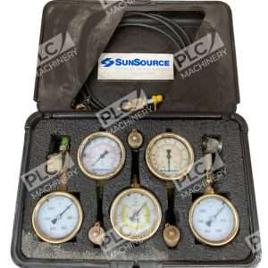 Sunsource 5 Gauges Pressure Gauge Kit