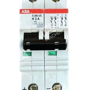 ABB 3A 2 Pole Circuit Breaker S282UCK3A