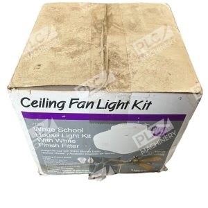 Angelo 77203 Ceiling Fan Light Kit White School House Light Kit w/ White Fitter