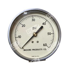 Moore Receiver Gauge 0-60PSI