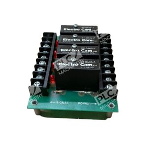 Opto 22 PB4R Mounting Board w/ Electro Cam 4x EC-OAC24A