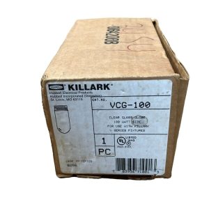 Killark VCG-100 Clear Glass Globe 100 Watt Size