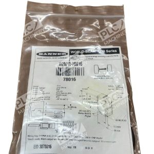 Banner Q20PR-78016 Photoelectric Sensor