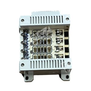 SMC VV5Q21-04C4FS0-S-X50US 4 Station Valve Manifold Base