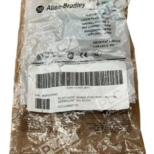 Allen Bradley 800FD-P3N3 Pilot Light Green