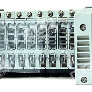 SMC VV5Q11-08C6FU0-NS-X50US 8 Station Pneumatic Solenoid Valve Manifold